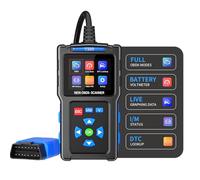Journeyside OBD2 Diagnosis Coche,T200 OBD2 Diagnostico OBDII Scanner Multimarca, Herramienta de Diagnóstico del Sistema del Motor, Compatible con vehículos de Gasolina Que utilizan el protocolo OBD2