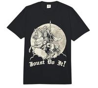 Joust Do It Caballeros Medievales REN Faire Jousting Divertido Comfort Colors Adult Heavyweight T-Shirt
