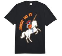 Joust Do It Funny REN Faire Jousting Caballeros Medievales Comfort Colors Adult Heavyweight T-Shirt
