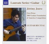 Jouve, Jeremy - oeuvres pour guitare