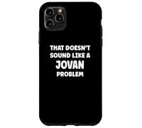 Jovan Personalized Custom Boys Jovan Name Carcasa para iPhone 11 Pro MAX
