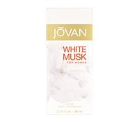 Jovan White Musk Eau de Colonia Spray para mujer, fórmula vegana, 96 ml