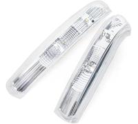 Jovarel Conjuntos de luces de señalización para automóviles Luz de señal para giro para Chevrolet para Captiva 2007-2016, luces espejo retrovisor(Pair)