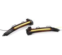 Jovarel Conjuntos de luces de señalización para automóviles Luz indicadora de espejo lateral para A4 S4, RS4 B9, A5 S5, RS5 F5 2016, 2017, 2018, 2019, 2020, 2021, 2022 y 2023