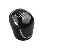 Jovarel Cubierta de la palanca de cambios Perilla de cambio marchas 5/6 velocidades para Hyundai IX35 2012 2013 2014 2015 2016, piezas coche, accesorios para(R123456 black)