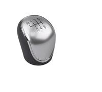 Jovarel Cubierta de la palanca de cambios Perilla de cambio marchas 5/6 velocidades para Hyundai IX35 2012 2013 2014 2015 2016, piezas coche, accesorios para(R123456 silver)