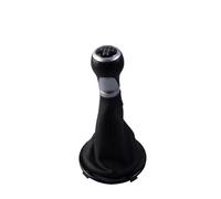 Jovarel Cubierta de la palanca de cambios Pomo de palanca cambios cuero 5 velocidades para Volkswagen para GOL G4 G5, accesorios para coche(B)