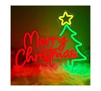 Jovarel Luz de neón Para letreros de neón, árbol Navidad, luces LED estrellas, decoración habitaciones(B)