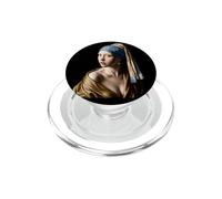 Joven de la Perla The Girl with a Pearl Earring PopSockets PopGrip para MagSafe