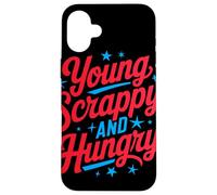Joven Scrappy Hambriento para los Amantes del Teatro Carcasa para iPhone 16 Plus