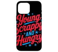 Joven Scrappy Hambriento para los Amantes del Teatro Carcasa para iPhone 16 Pro MAX