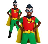 Jóvenes Titanes Go Robin Superhéroe Niños Día Del Libro Disfraz Oficial Gi