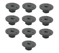 JOVERI 10 clips de retención for chasis coche, parachoques trasero y guardabarros, for X1, X3, X5, X6, Z4, accesorios 07147169847 Retenedor de tapete de alfombra con clip