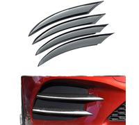 JOVERI 19, for Mercedes-Benz, Clase C Tira decorativa for faros antiniebla delanteros C260l/c180l Tira decorativa for faros antiniebla delanteros Embellecedor de faros antiniebla para coche(Carbon Fib