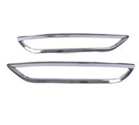 JOVERI 21, for Teramont, Cubierta de luz antiniebla Trasera galvanizada, Marco Decorativo Brillante, Tira Exterior Brillante Embellecedor de Faros antiniebla para Coche