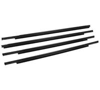 JOVERI 4 burletes de Goma for Puertas y Ventanas de Coche, for Mitsubishi, for Outlander 2007-2012, Tira de Sellado a presión Impermeable Junta de Goma para Puerta de automóvil(Black Outer)