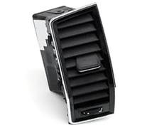 JOVERI Ac Vent Car Front Left Right Central Rear Dashboard Air Conditioning Grille Assembly, para Skoda 2016-2022 56G819701 Panel de instrumentos Salida de aire Tablero(BLACK Central Right 1pcs)