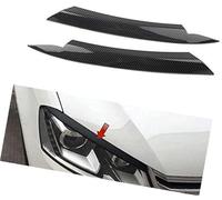 JOVERI Ajuste de la Cubierta del párpado de la ceja del Faro de Fibra de Carbono, for VW, for Passat, B7 2010-2014 Moldura de ceja para Faros Delanteros