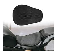 JOVERI Cojín Amortiguador 3D for Asiento de Motocicleta, Funda Aislante térmica for Asiento, Accesorios for FJ-09, VStar 1300 Deluxe, VStar 950 Cruiser Funda para Asiento de Motocicleta(Black XL)