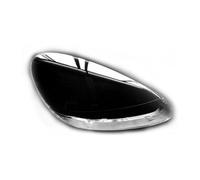 JOVERI Cubierta de faro delantero de coche, pantalla de lámpara, cubierta de lente de cristal for faro delantero de coche, for Porsche, for CAYENNE, 2011-2014 Cubierta de luz delantera para coche(BLAC