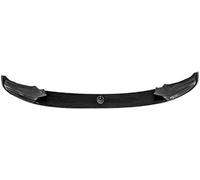 JOVERI Divisor de alerón de Barbilla Difusor de alerón Parachoques Delantero, para F10 5 Series 535I 528I M-Sport 2011 2012 2013 2014 2015 2016(Black Carbon Fiber Look)