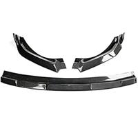 JOVERI Divisor de alerón de Barbilla Difusor de alerón Parachoques Delantero, para Nissan X Trail X-Trail 2017 2018 2019 2020 2021(Black Carbon Fiber Look)