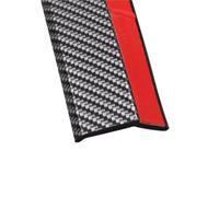 JOVERI Divisor de alerón de Barbilla Faldón Lateral del alerón de la Barbilla Divisor Labio Delantero Coche, para Kia Rio K2 K3 K4 K5 Kx5 Cerato Soul, Te Sportage R(Black Carbon Fiber)
