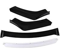 JOVERI Divisor de alerón de Barbilla Kit Universal de Divisor Labios para Coche, difusor alerón Parachoques Delantero, para E46 E90 E60 E36 E39 F10 F20(White)