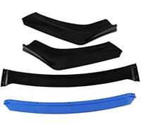JOVERI Divisor de alerón de Barbilla Kit Universal de Divisor Labios para Coche, difusor alerón Parachoques Delantero, para E46 E90 E60 E36 E39 F10 F20(Blue)
