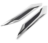 JOVERI Etiqueta engomada de la Cubierta de los Adornos de la ceja de la lámpara del Faro automático, for Toyota, for RAV4, 19-20 Moldura de ceja para Faros Delanteros