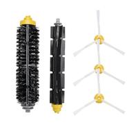 JOVERI For IRobot, Roomba 675 650 690 600 Series Accesorios repuestos aspiradora Kit de Repuesto Cepillo Lateral de cerdas Filtro HEPA Kit de Robot Aspirador(BK)