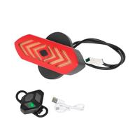 JOVERI For Ulip, luz trasera con control remoto y cable for M365 Pro 4pro/ultra, for Ninebot, for Max, accesorios G30g30d G30ydhw00174 Luz trasera de advertencia para bicicleta(4pro with Remote Contro