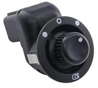 JOVERI Interruptor de espejo retrovisor coche, for Clio III Laguna, for Megane MK2 8200109014 control del Perilla ajuste eléctrico Selector de retrovisores interiores para coche