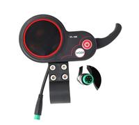 JOVERI Jh-01 Panel LCD Scooter Eléctrico Interruptor De Encendido Motor Motocicleta Control Maestro Dial Aceleración para Cero, 10x Y, Kugoo, M4 Controlador de Motor de Scooter(Tf-100 5 Pin-)