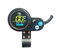 JOVERI Jh-01 Panel LCD Scooter Eléctrico Interruptor De Encendido Motor Motocicleta Control Maestro Dial Aceleración para Cero, 10x Y, Kugoo, M4 Controlador de Motor de Scooter(Jx-168 6 Pin-)