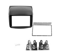 JOVERI Kit de Ajuste instalación Montaje Tablero Panel estéreo y DVD Radio Fascia Doble DIN, for Mitsubishi, Pajero Sport Triton L200 2006 en adelante Radio de Coche para salpicadero