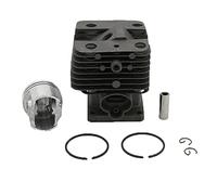 JOVERI Kit de pistón de Cilindro de 35mm, 38mm y 40mm, Piezas de Repuesto for desbrozadora, for STIHL, FT250 HT250 FS250 FS250R FS202 FS120 FS200 Conjunto de pistón de Motosierra(FS200 38MM)