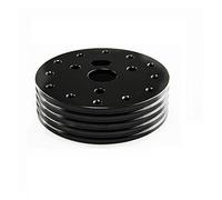 JOVERI Volante de 6 orificios con cubo de 0,5 "para adaptarse a Grant APC, Kit Boss adaptador de 3 orificios, espaciador Universal for coche, acolchado superior for volante Adaptador de cubo de volant