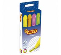 Jovi 1810 Caja 4 Marcadores Neón Fluorescentes Colores Surtidos