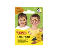 Jovi - 3 Barras de maquillaje facial ANIMAL, hipoalergénico