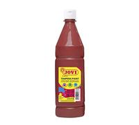 Jovi Tempera líquida escolar Botella 1000 ml Marrón