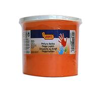 Pintura Dedos JOVI Bote x125 ml. Color Naranja