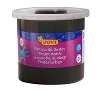 Jovi 56030 - Pintura a dedos, 125 ml, color negro