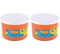 Jovi 561 - Pintura de dedos, Naranja (Paquete de 2)