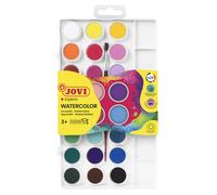 Jovi-725001 Estuche Acuarelas, Color surtido, Unidad (Paquete de 2) (800 24) Sur