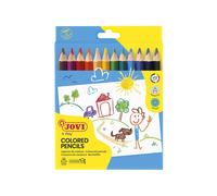 JOVI 735-12 - Pack of 12 Pencils, Multi-Coloured