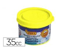 Jovi 8412027003162 - Estuche tempera 5 botes 35ml, color amarillo