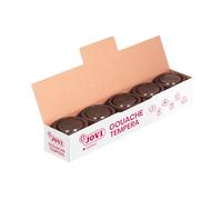 Jovi 8412027003216 - Estuche tempera 5 botes 35ml, color marrón