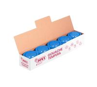 Jovi 8412027003247 - Estuche tempera 5 botes 35ml, color azul cyan