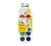 Jovi - Acuarelas, estuche con 12 pastillas de 30 mm, colores surtidos (830/12)
